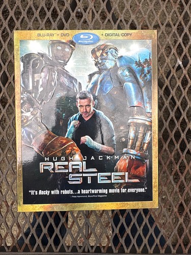 Real steel blu ray - steel, (blu-ray/dvd,