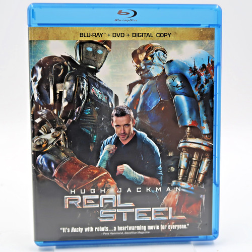 Real steel - real, (blu-ray/dvd,