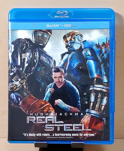 Real steel bluray dvd - +,