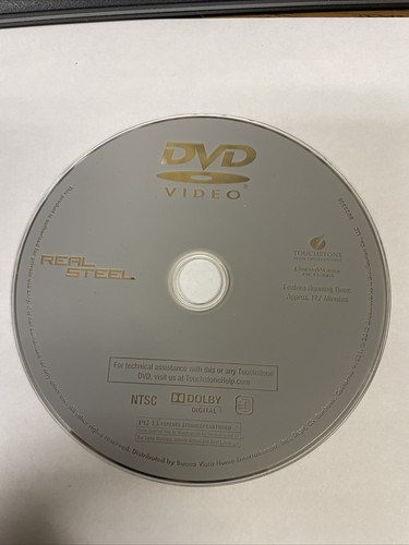 Real steel dvd - -, disc